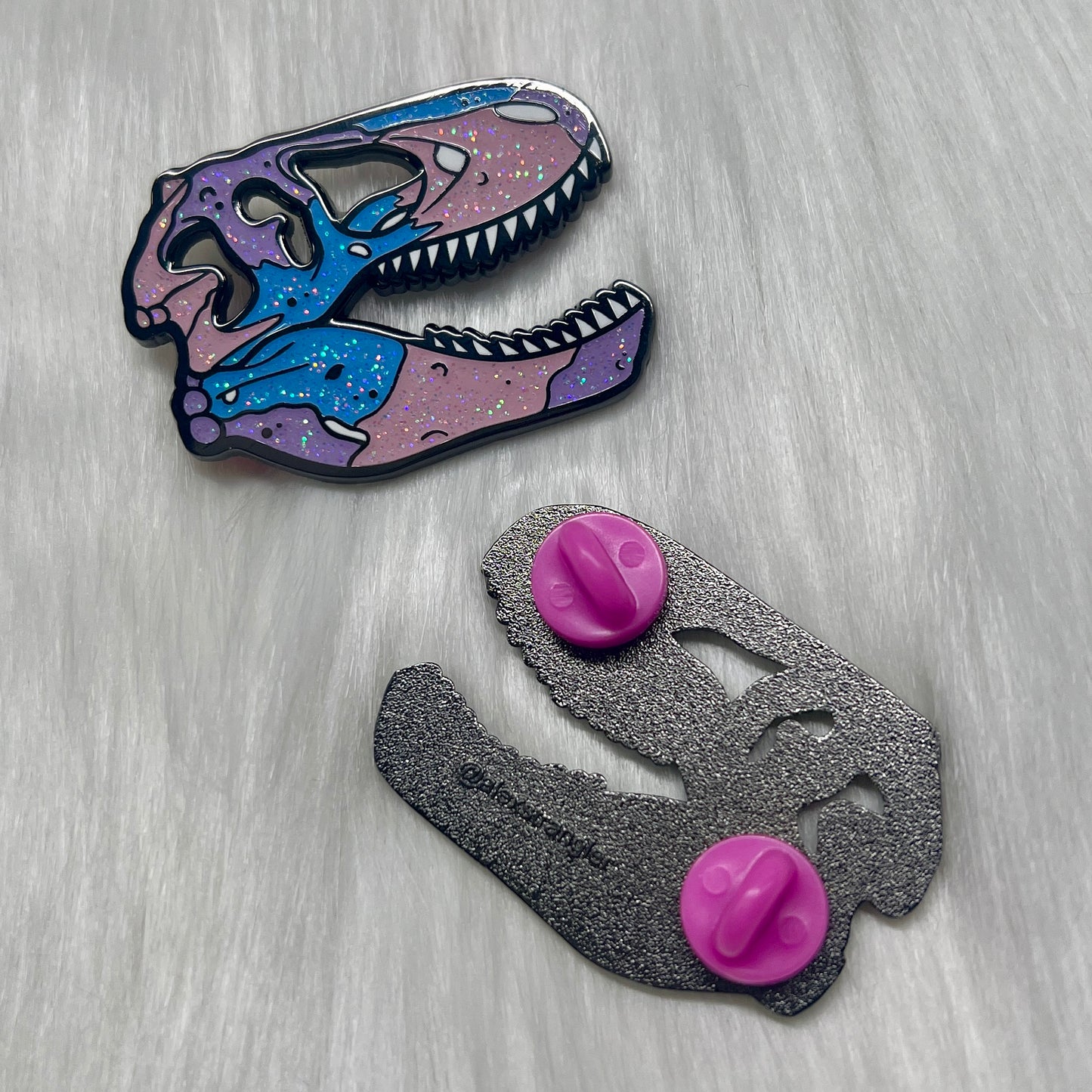 T-Rex Skull V2 - Enamel Pin