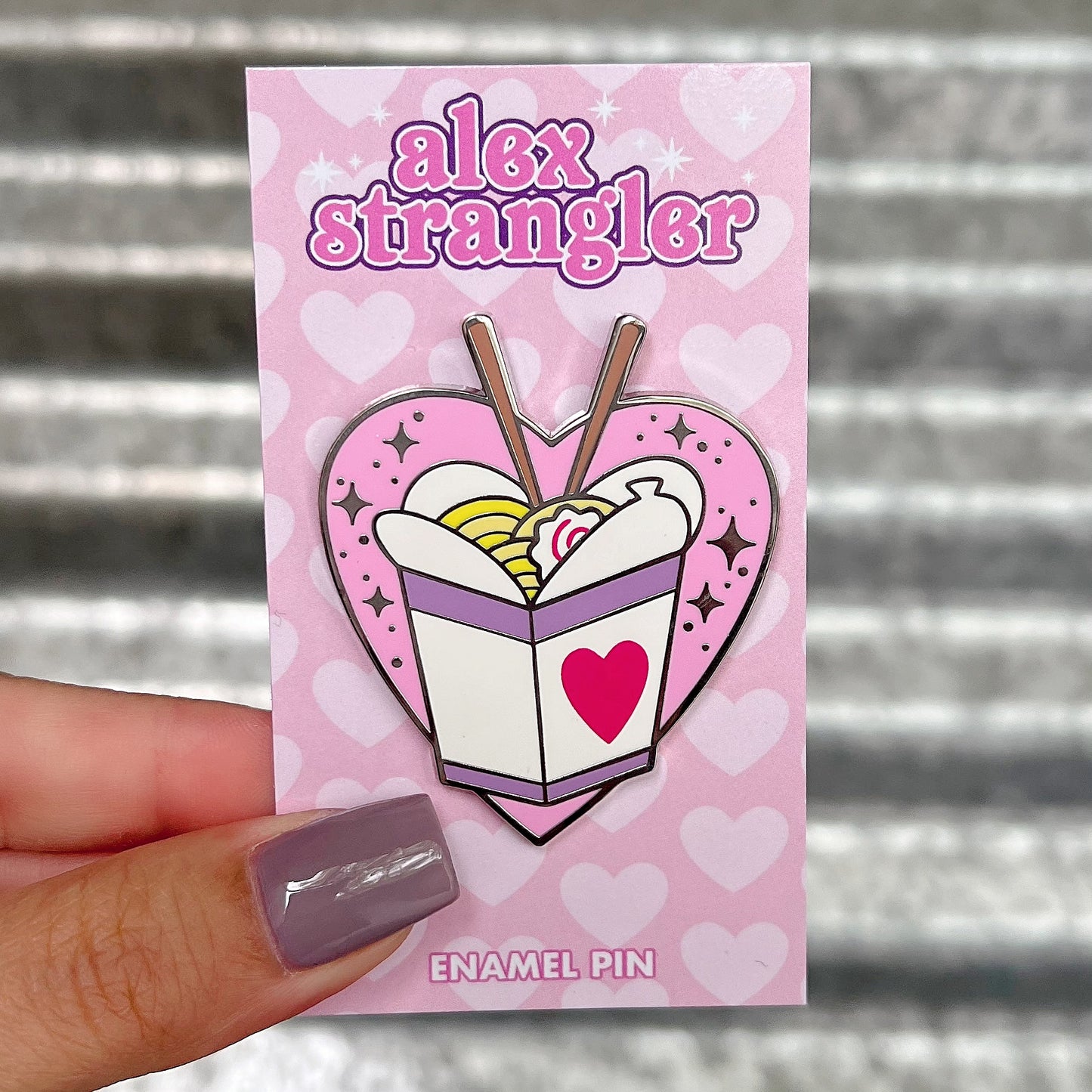 Takeout Box - Enamel Pin