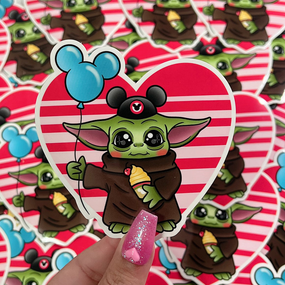 Park Grogu - Sticker