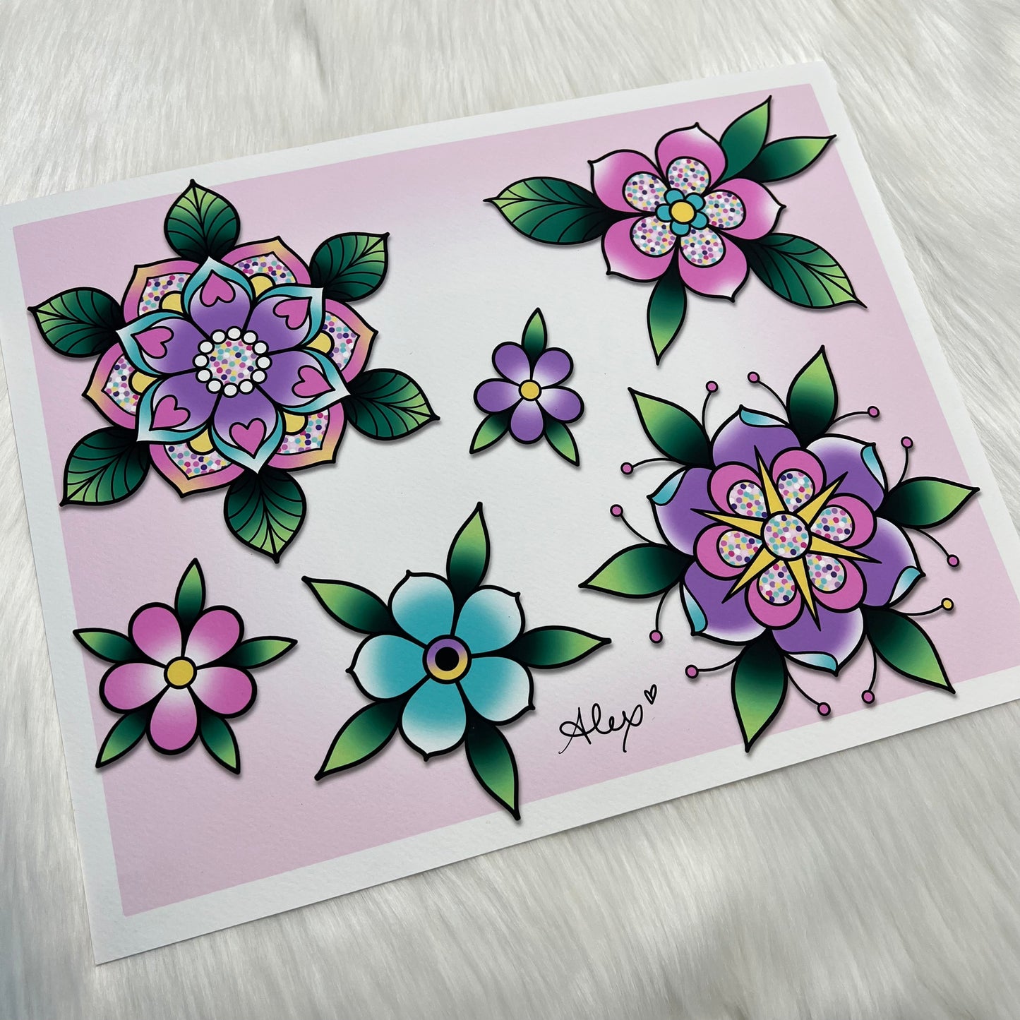 GeoFlowers - Print