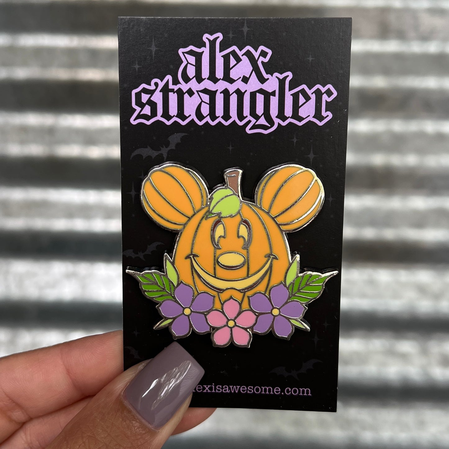 Main Street Pumpkin - Enamel Pin
