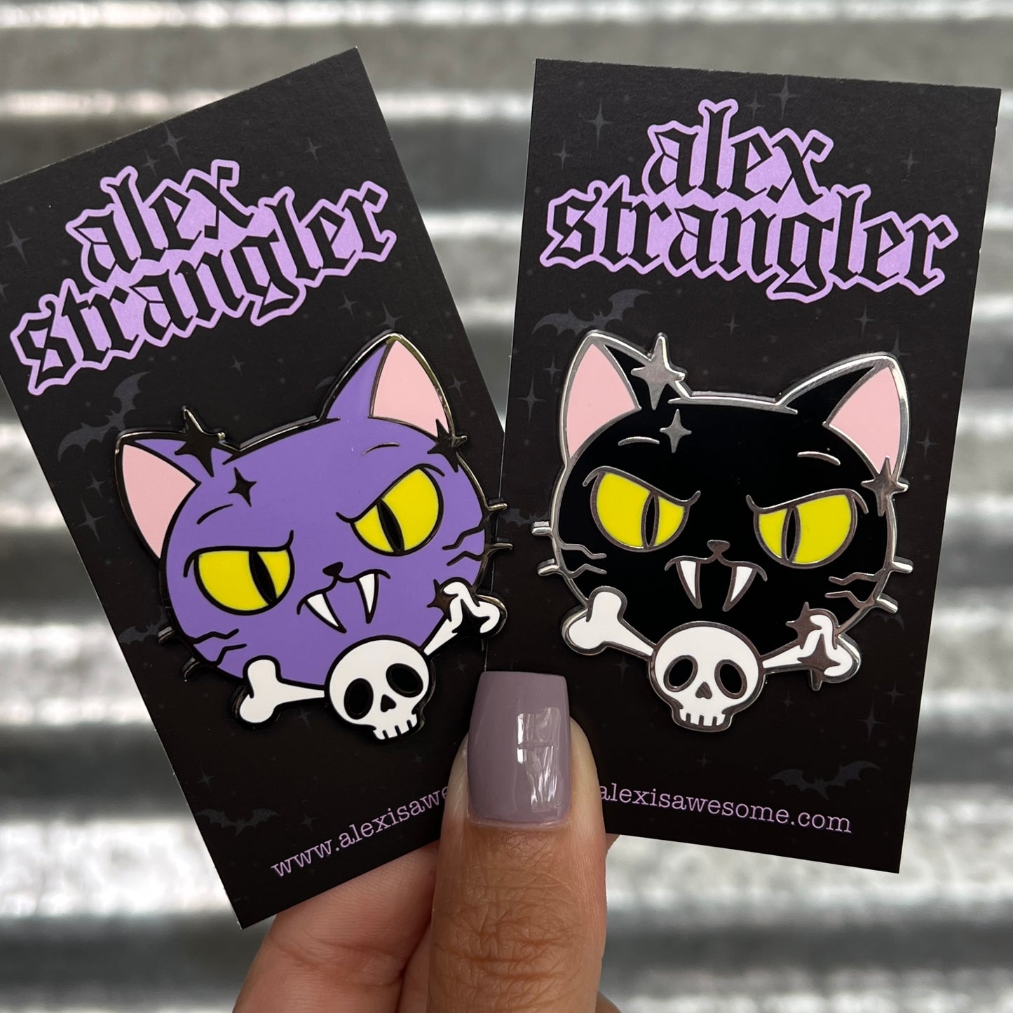 Evil Kitty - Enamel Pin