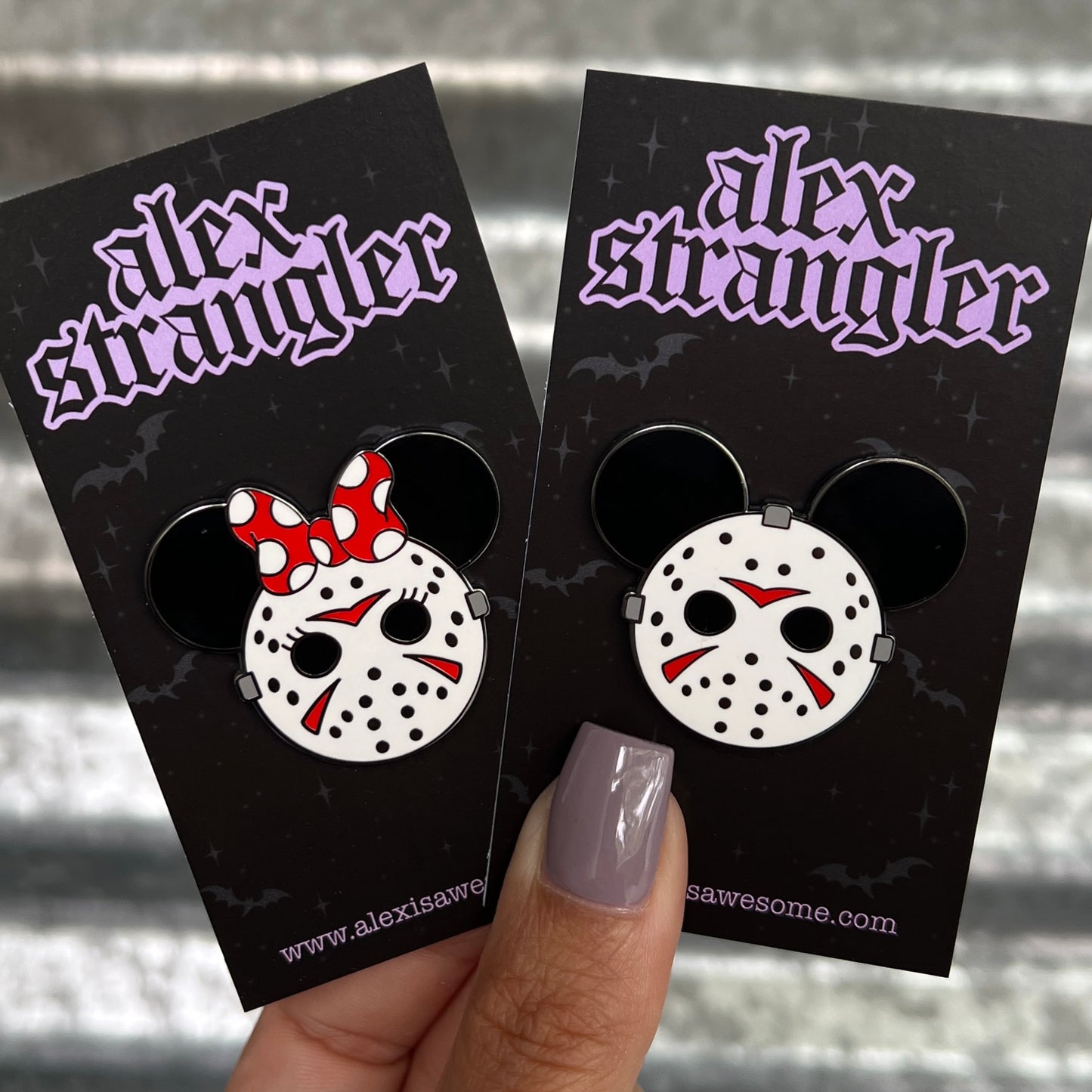 Murder Mouse - Enamel Pin Set