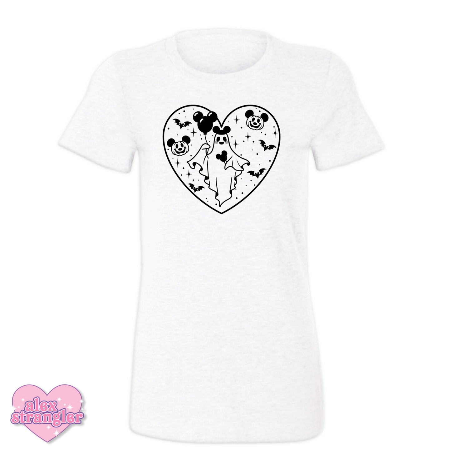 Spooky Park Ghost - Women's Tee