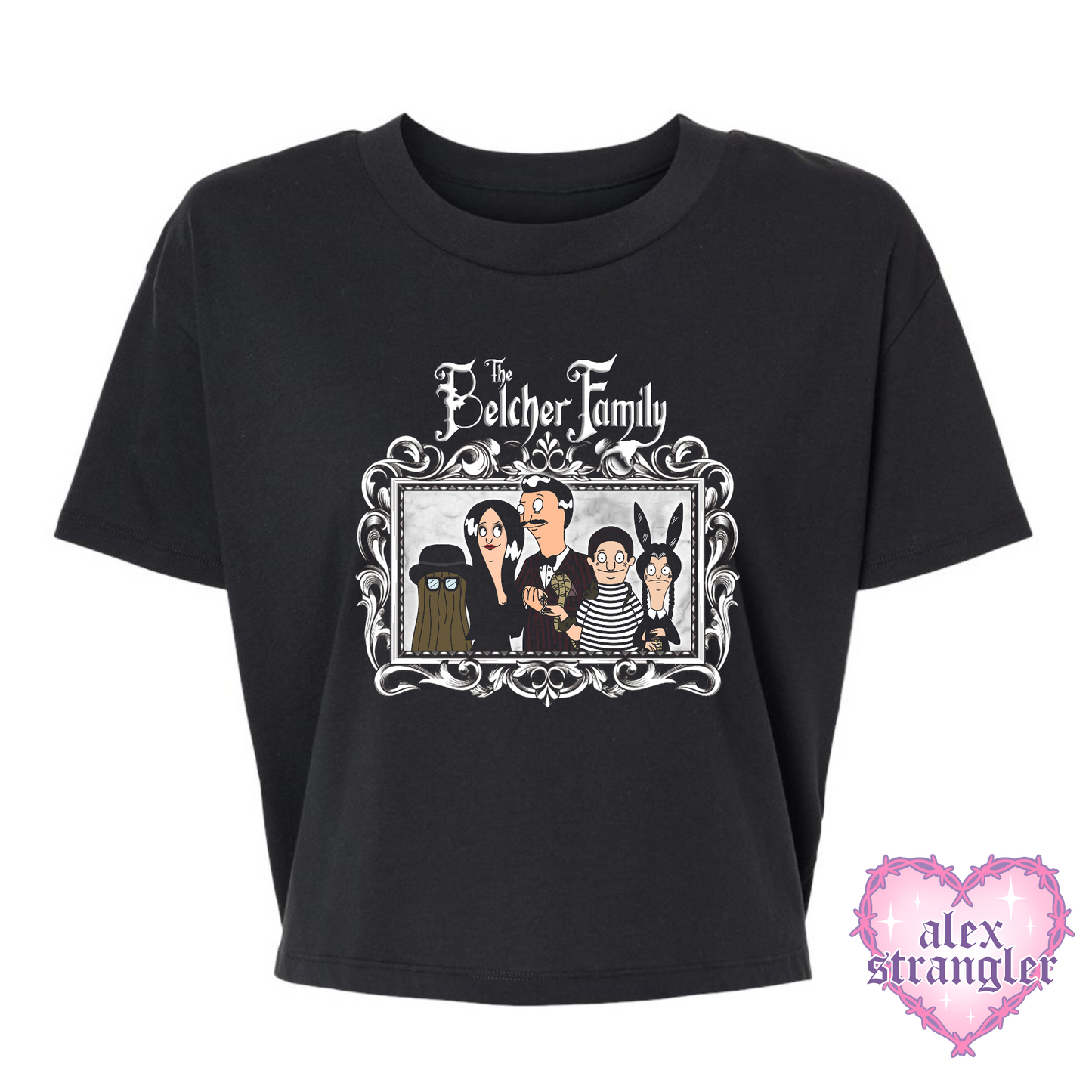The Belcher Family - Alternative Women's Crop Tee *NEW STYLE*