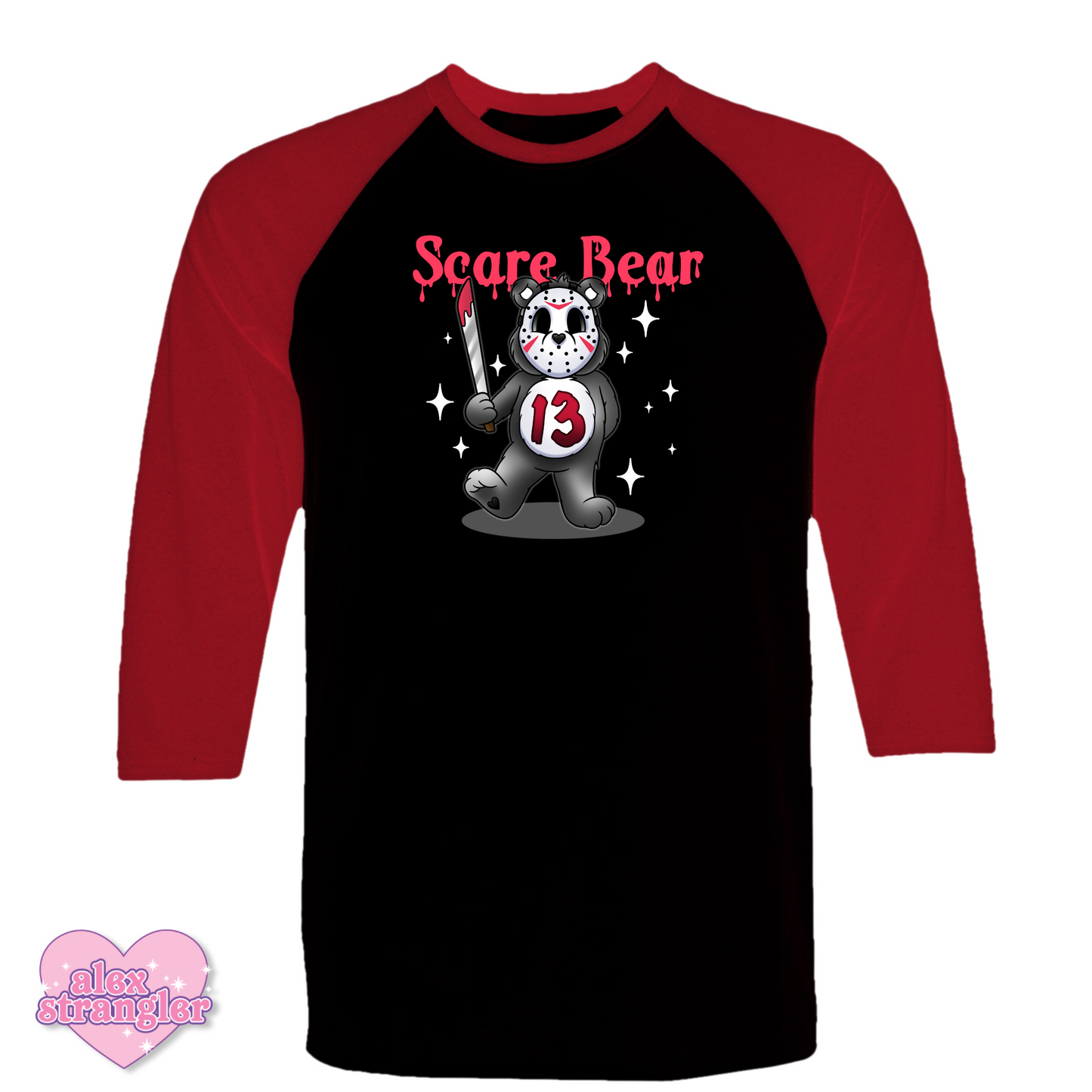 Scare Bear - Men's/Unisex Raglan