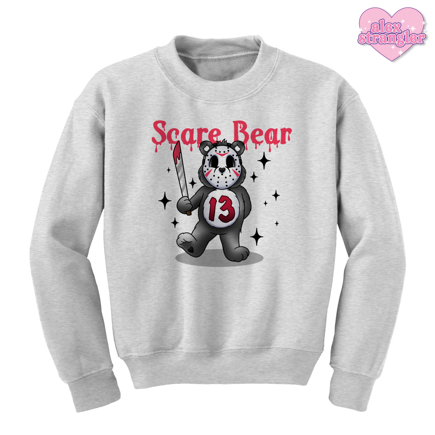 Scare Bear - Men's/Unisex Crewneck Sweatshirt
