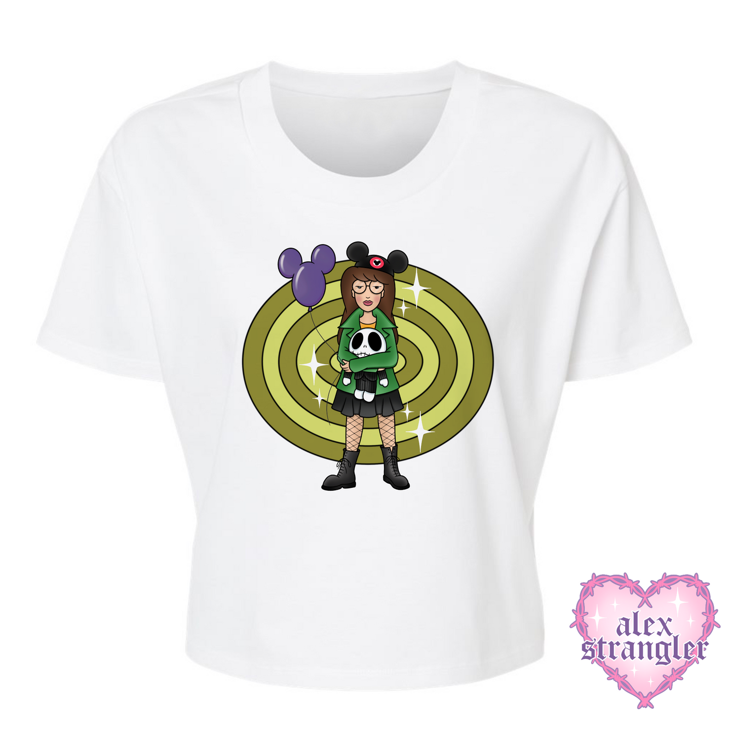 Sick Sad Girl - Alternative Women's Crop Tee *NEW STYLE*