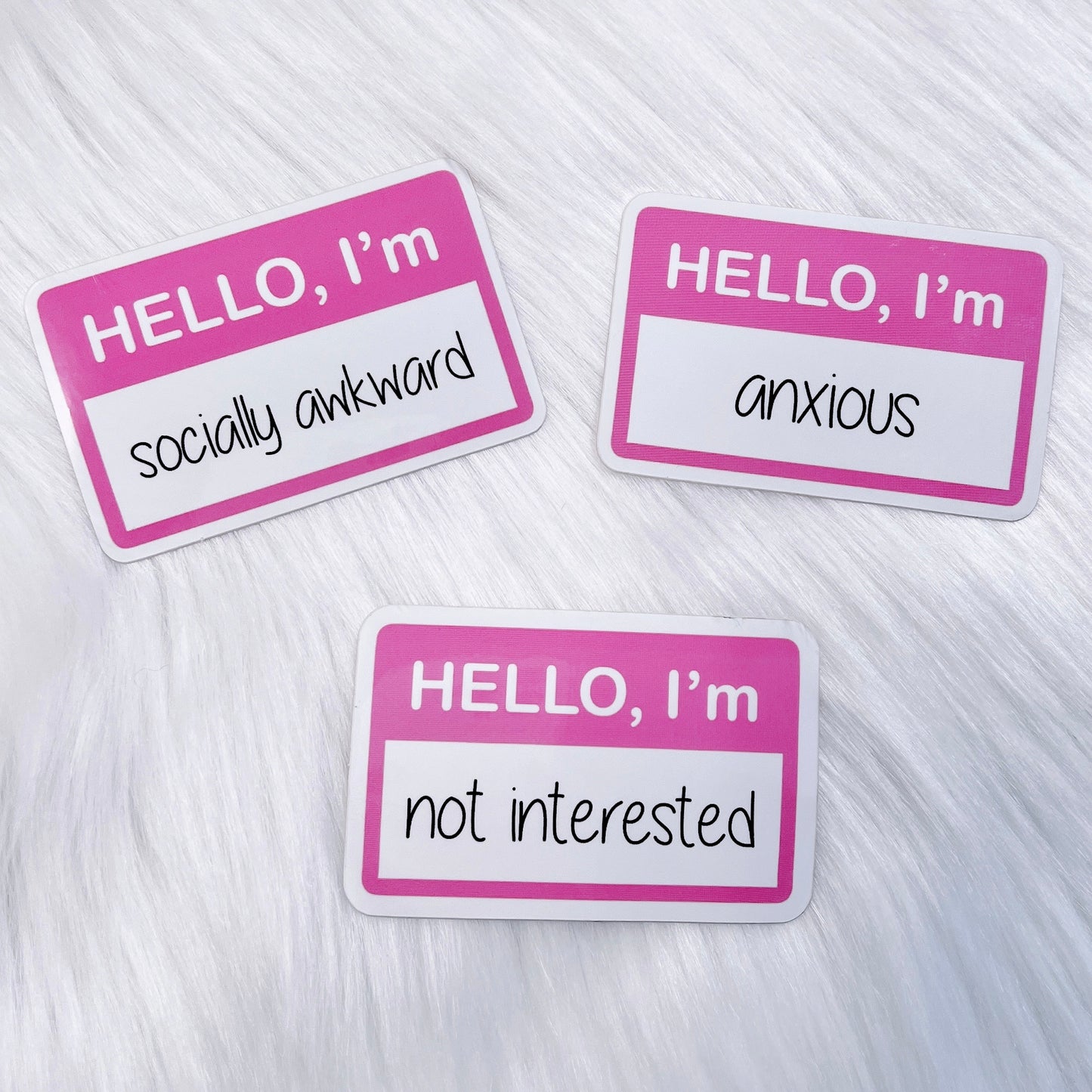 HELLO, I'm... - Sticker
