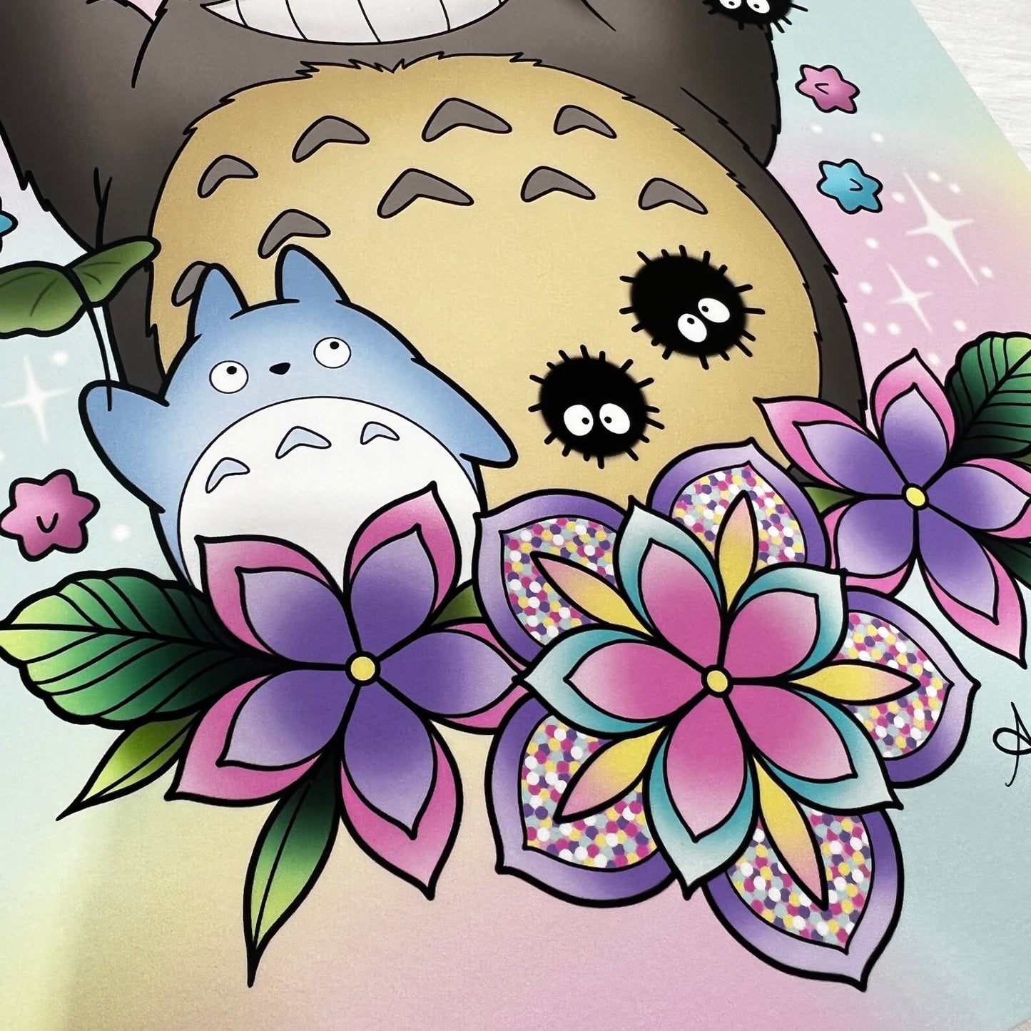 Totoro and Friends - Print