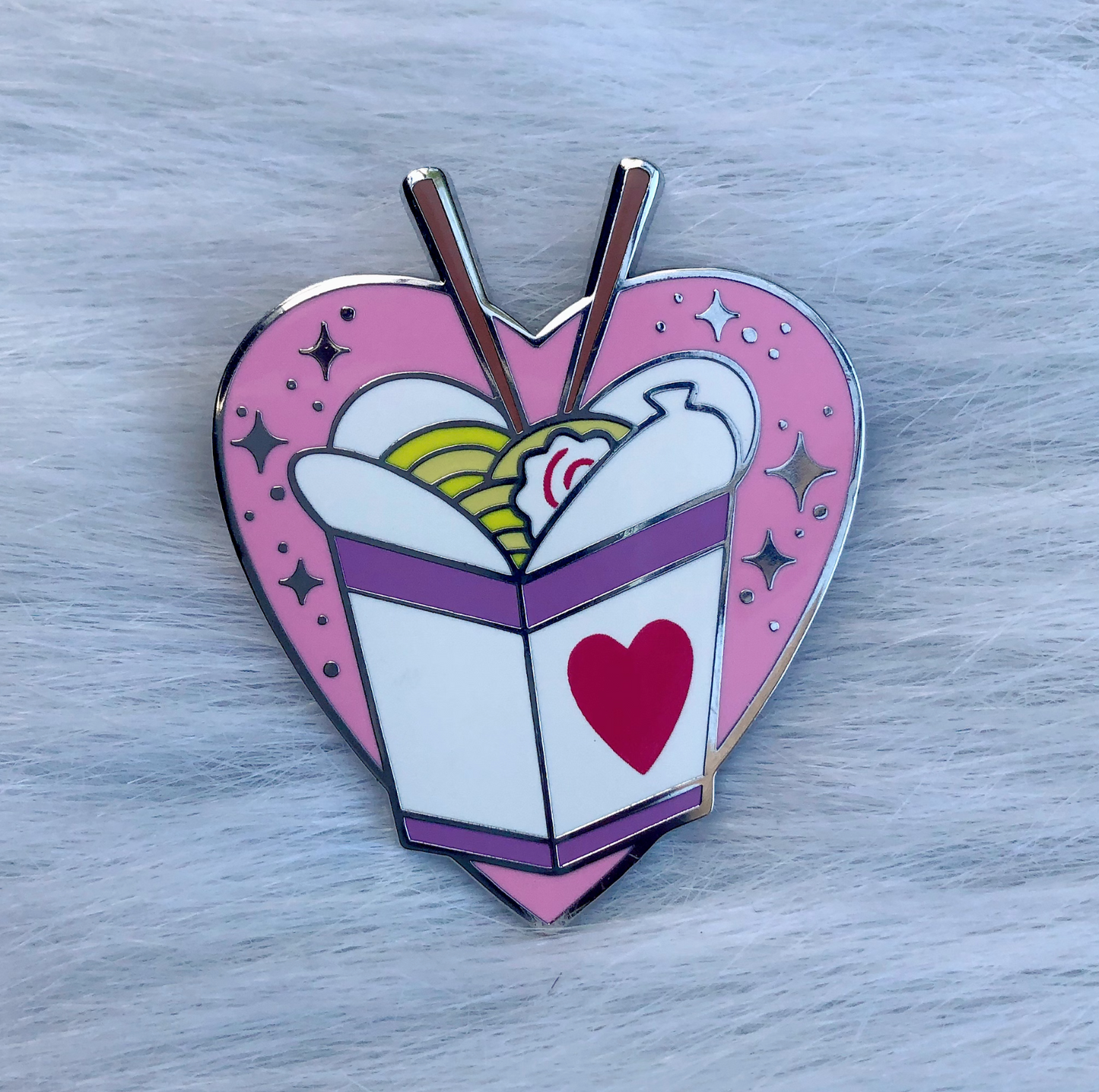 Takeout Box - Enamel Pin