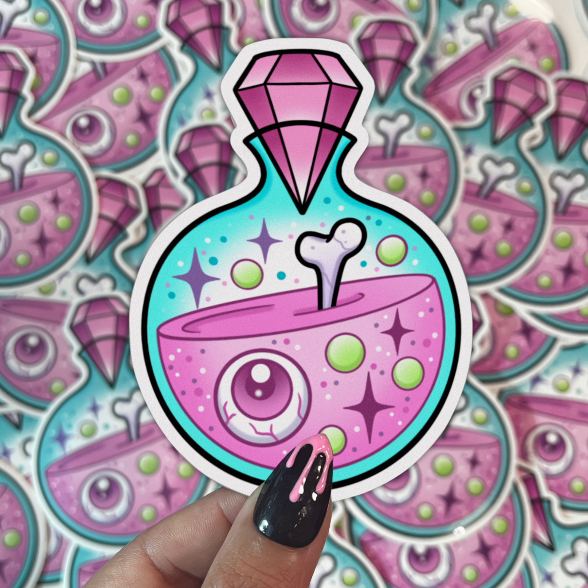 Potion Poison Bottle - Sticker