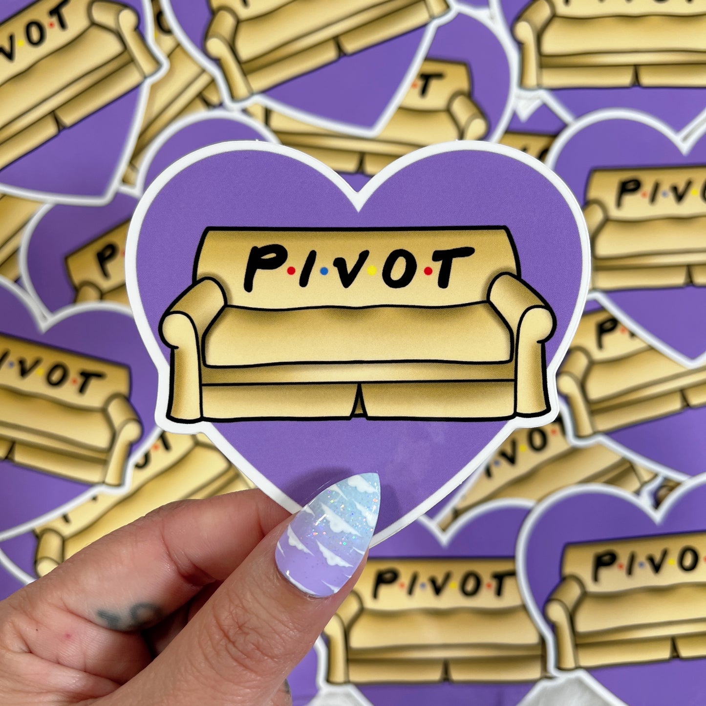 P • I • V • O • T - Sticker