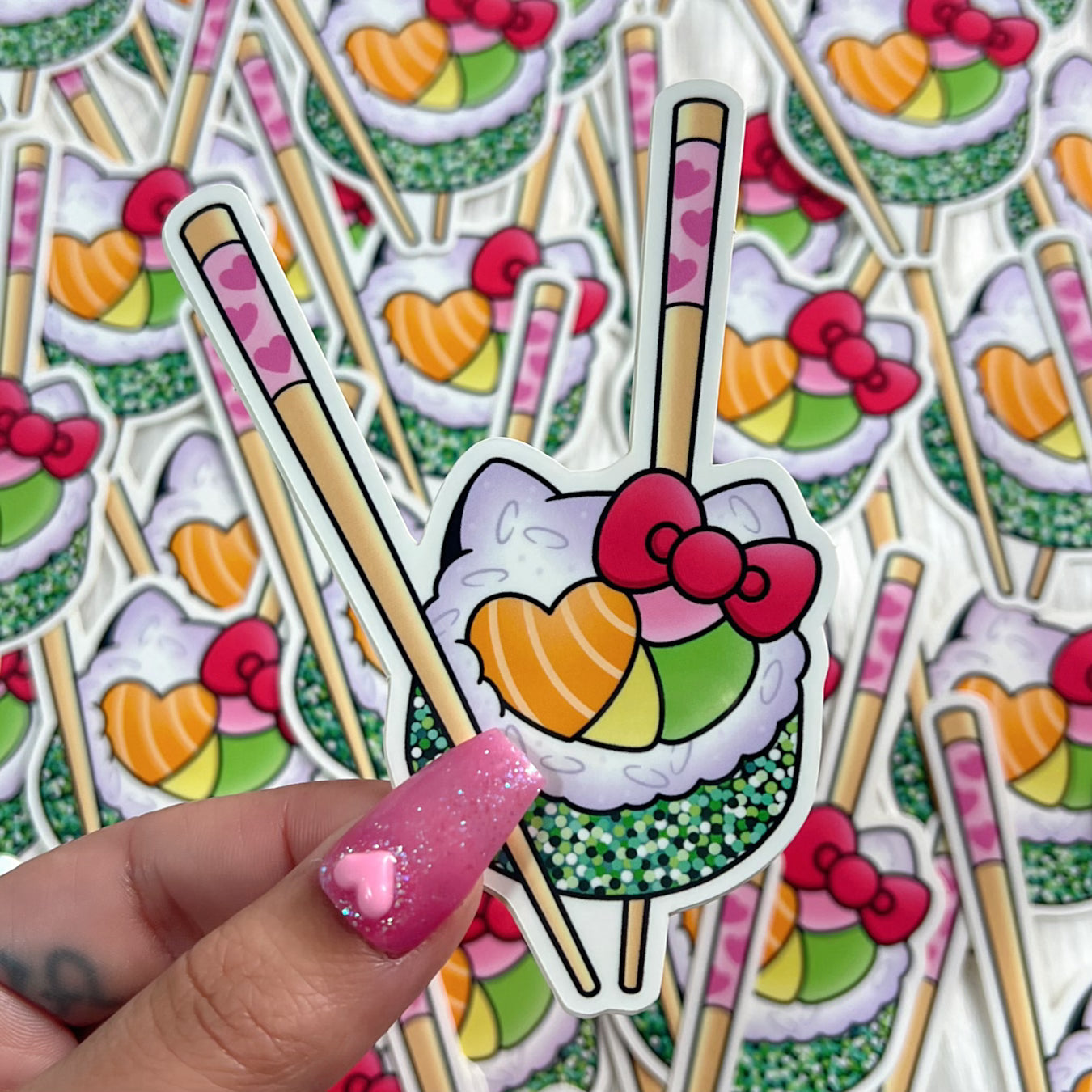 Kitty Sushi - Sticker