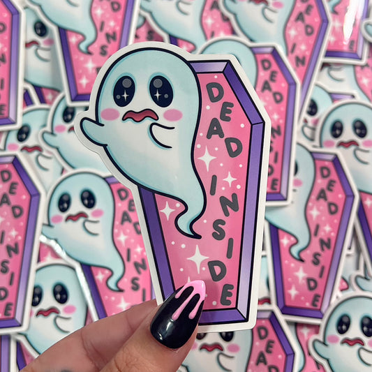 Dead Inside Ghostie - Sticker