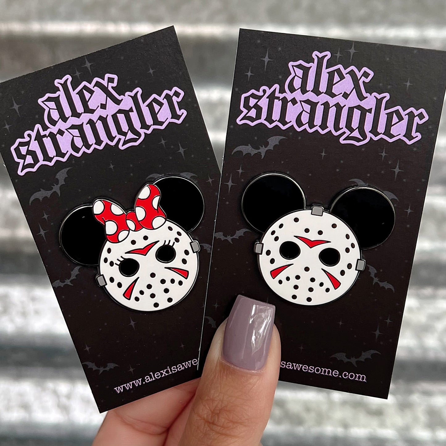 Murder Mouse - Enamel Pin Set