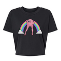 Kirby Legs - Alternative Women's Crop Tee *NEW STYLE*