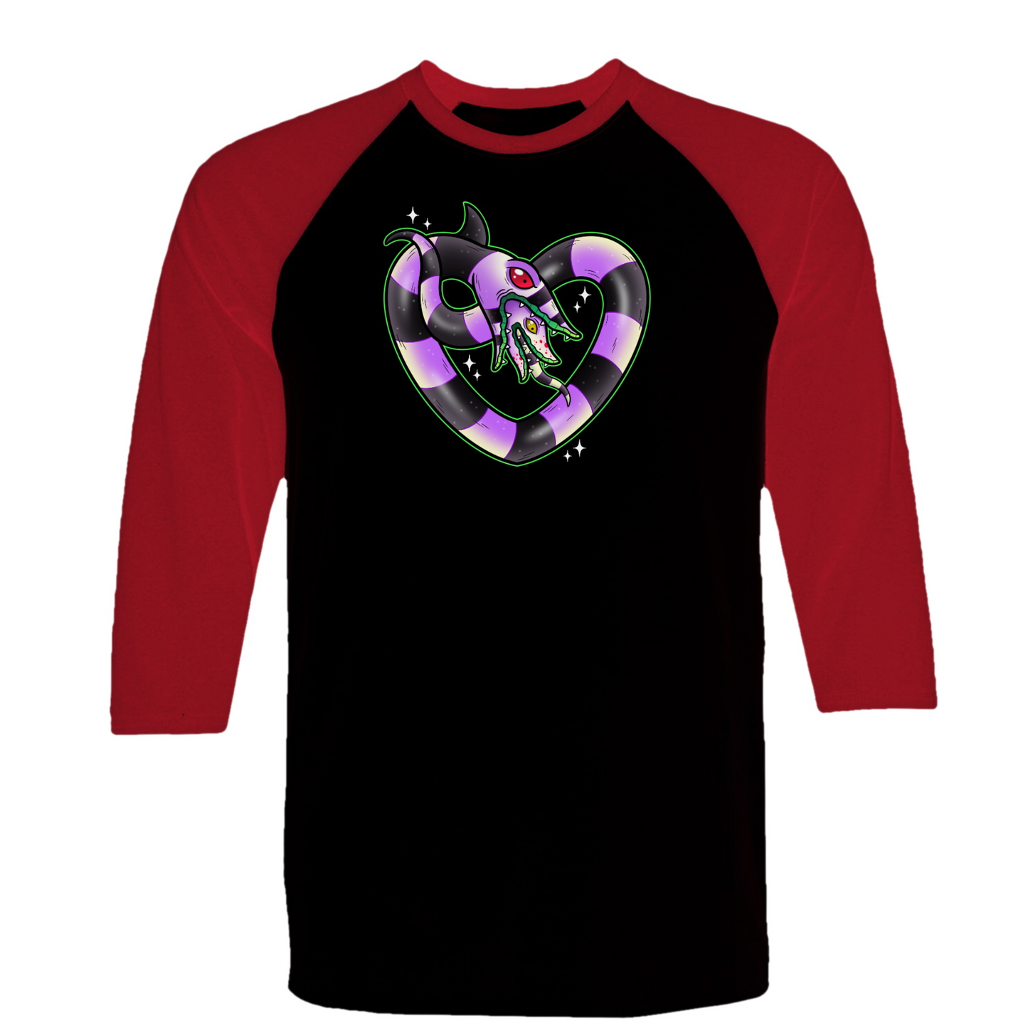 Sandworm Heart 💜 - Men's/Unisex Raglan
