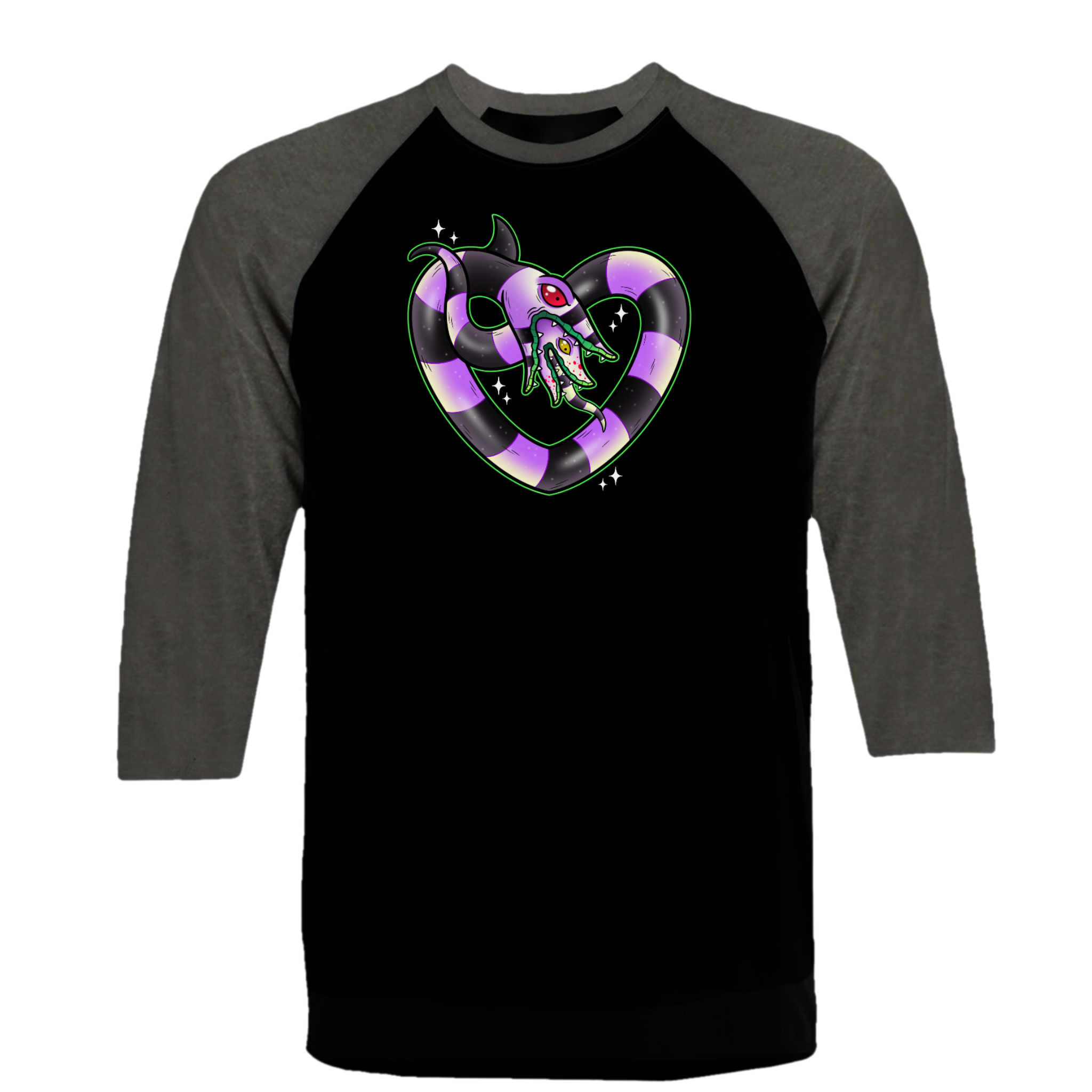 Sandworm Heart 💜 - Men's/Unisex Raglan