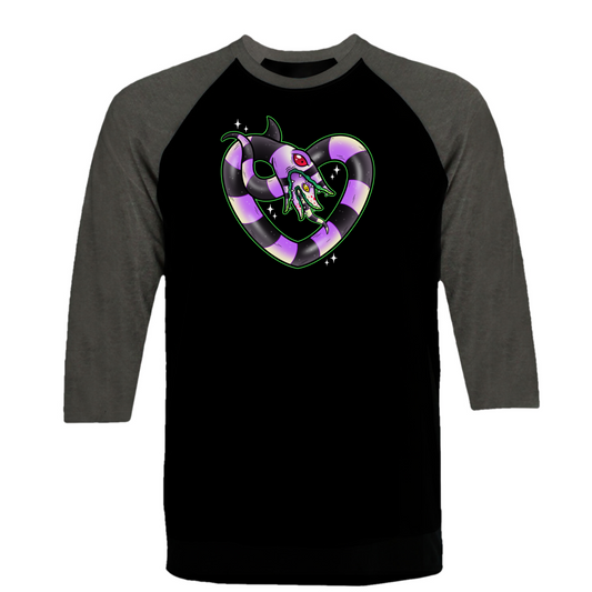 Sandworm Heart 💜 - Men's/Unisex Raglan