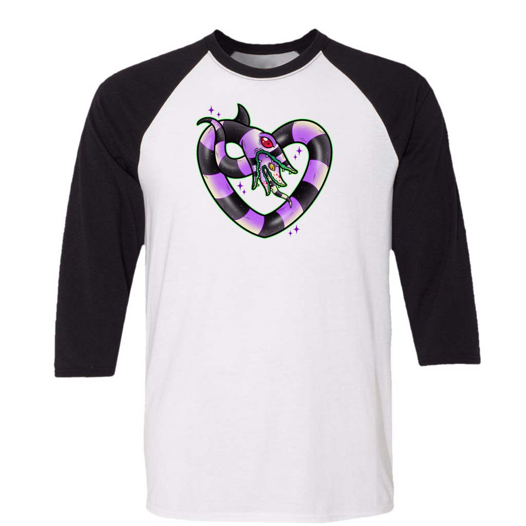 Sandworm Heart 💜 - Men's/Unisex Raglan