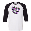 Sandworm Heart 💜 - Men's/Unisex Raglan