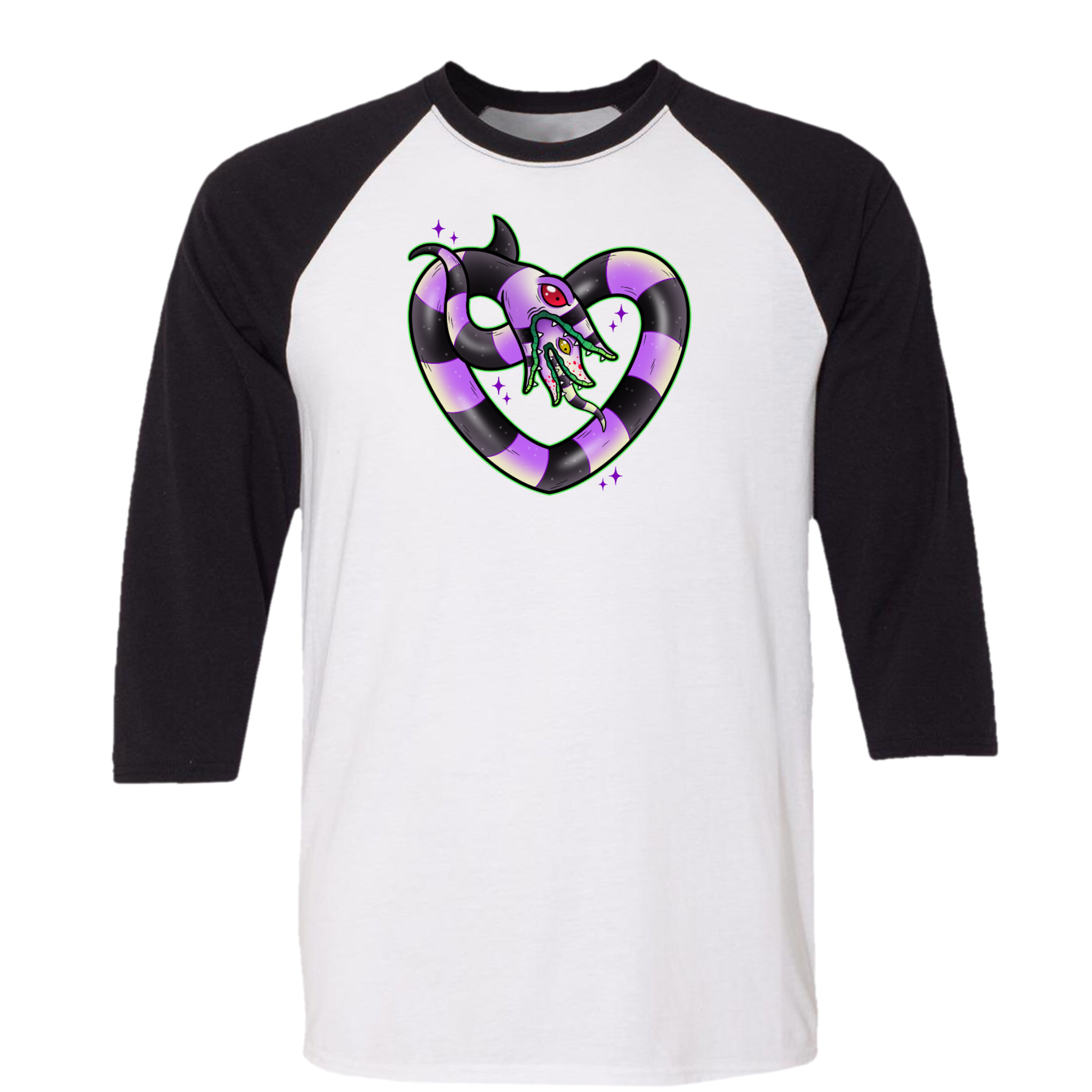 Sandworm Heart 💜 - Men's/Unisex Raglan