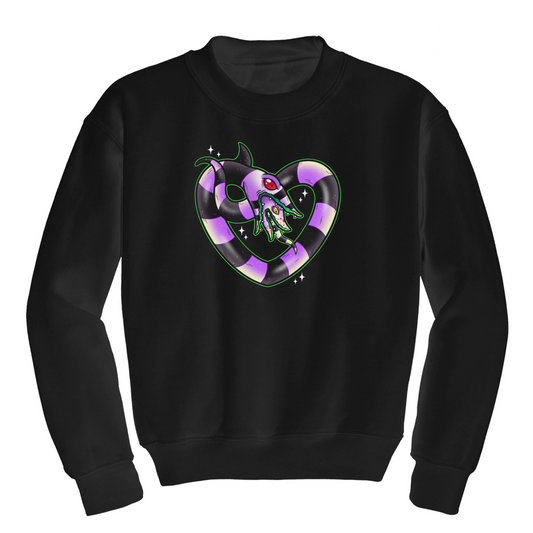 Sandworm Heart 💜 - Men's/Unisex Crewneck Sweatshirt