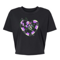 Sandworm Heart 💜 - Alternative Women's Crop Tee *NEW STYLE*