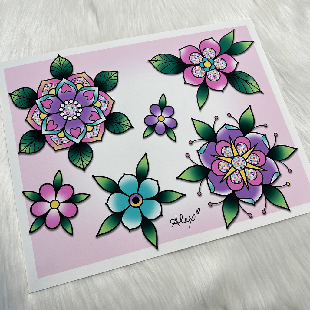 GeoFlowers - Print
