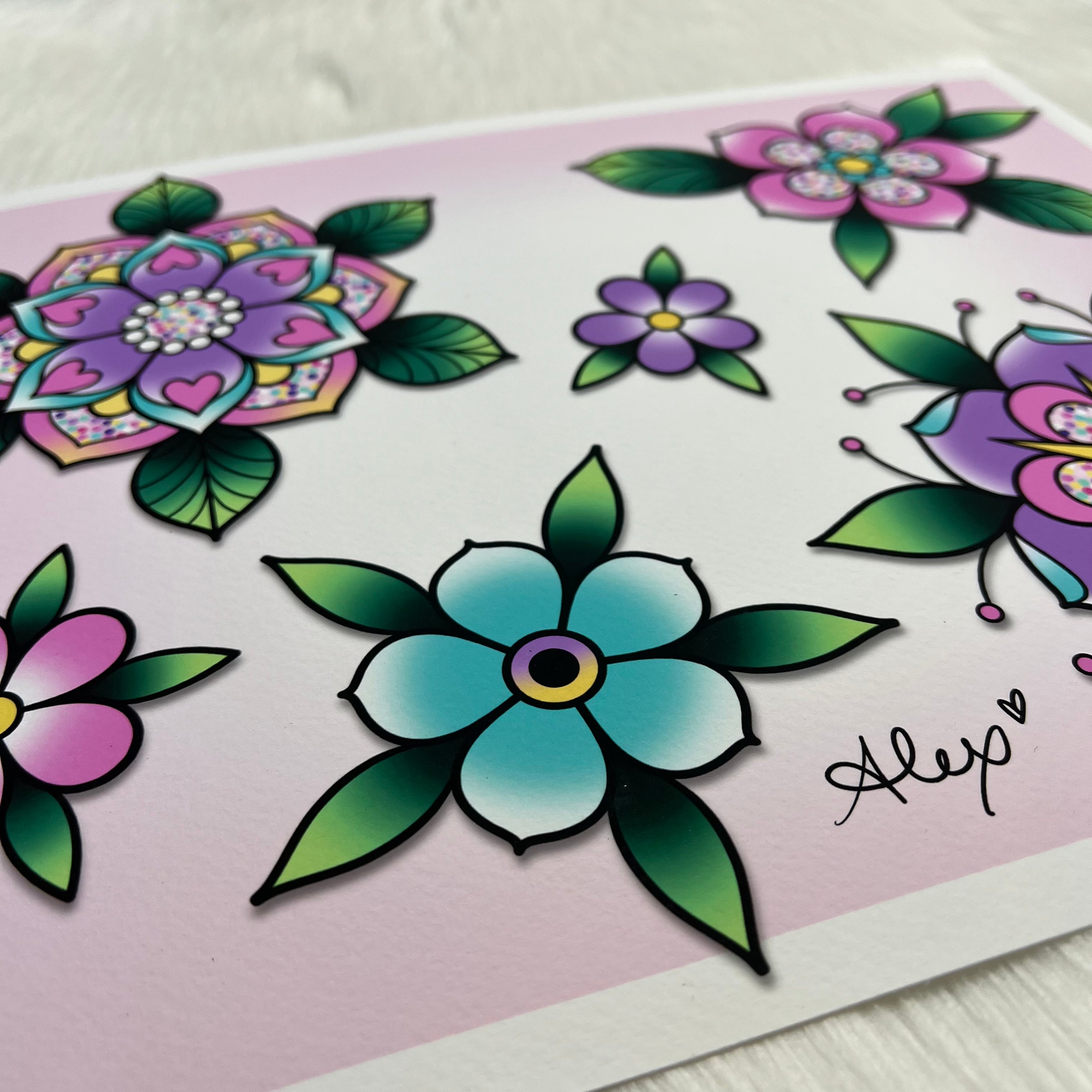 GeoFlowers - Print