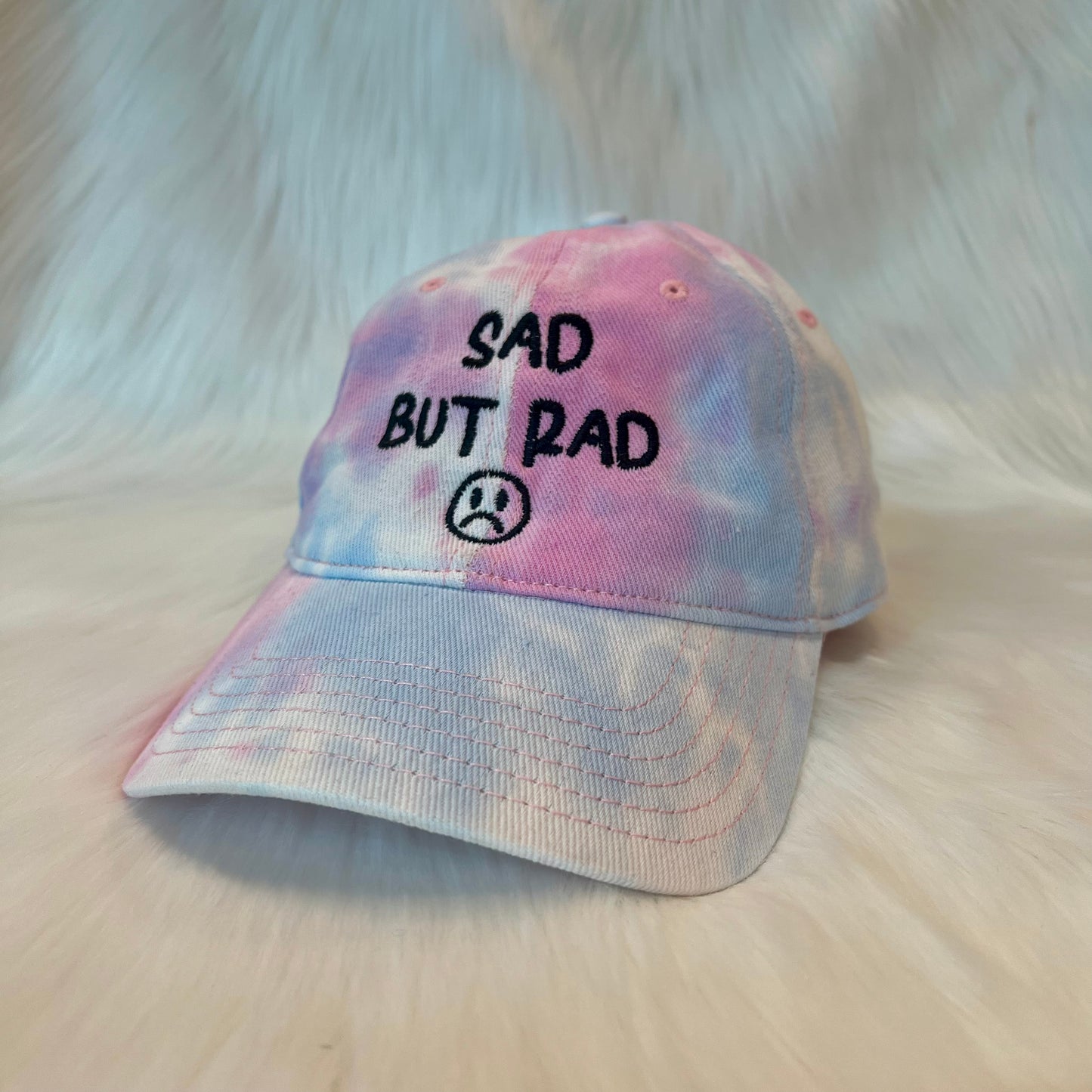 Sad But Rad - Tie Dye Dad Hat