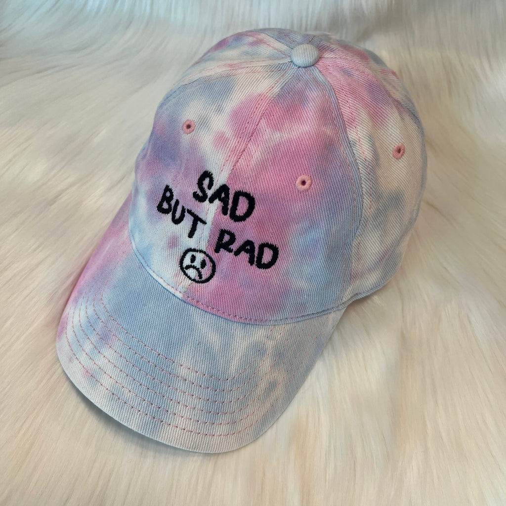 Sad But Rad - Tie Dye Dad Hat