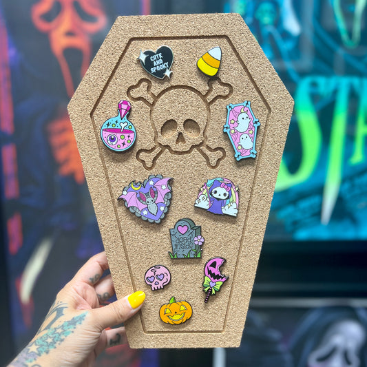 Coffin Pin Board