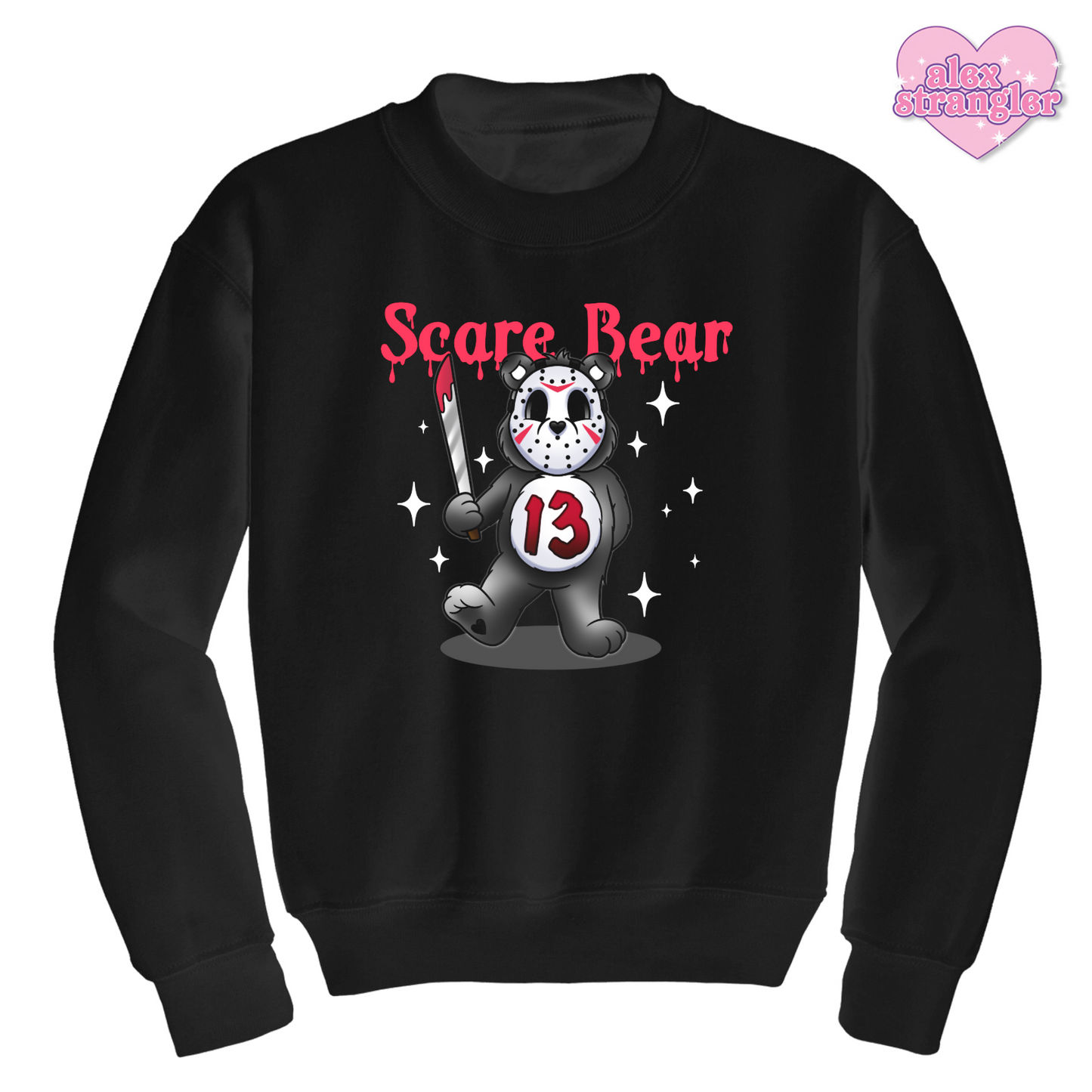 Scare Bear - Men's/Unisex Crewneck Sweatshirt