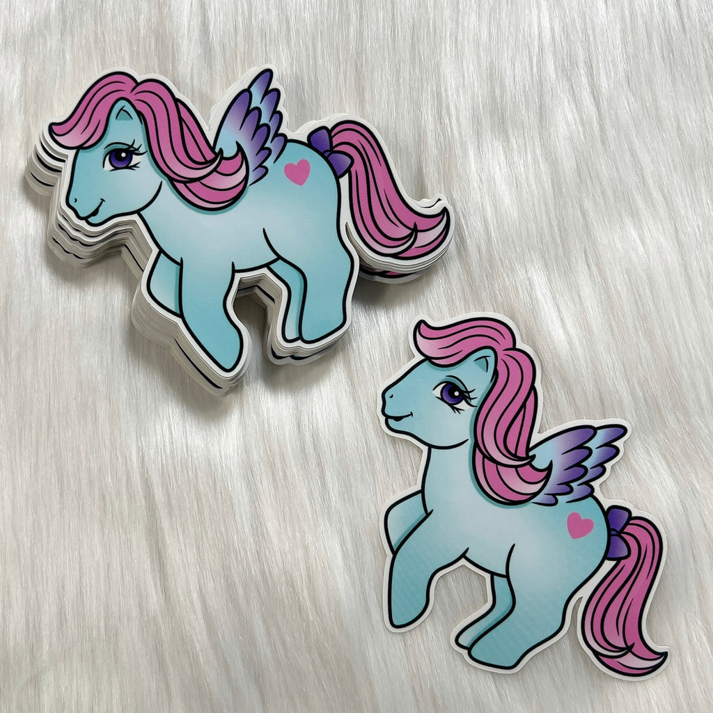 90's Retro Pony - Sticker