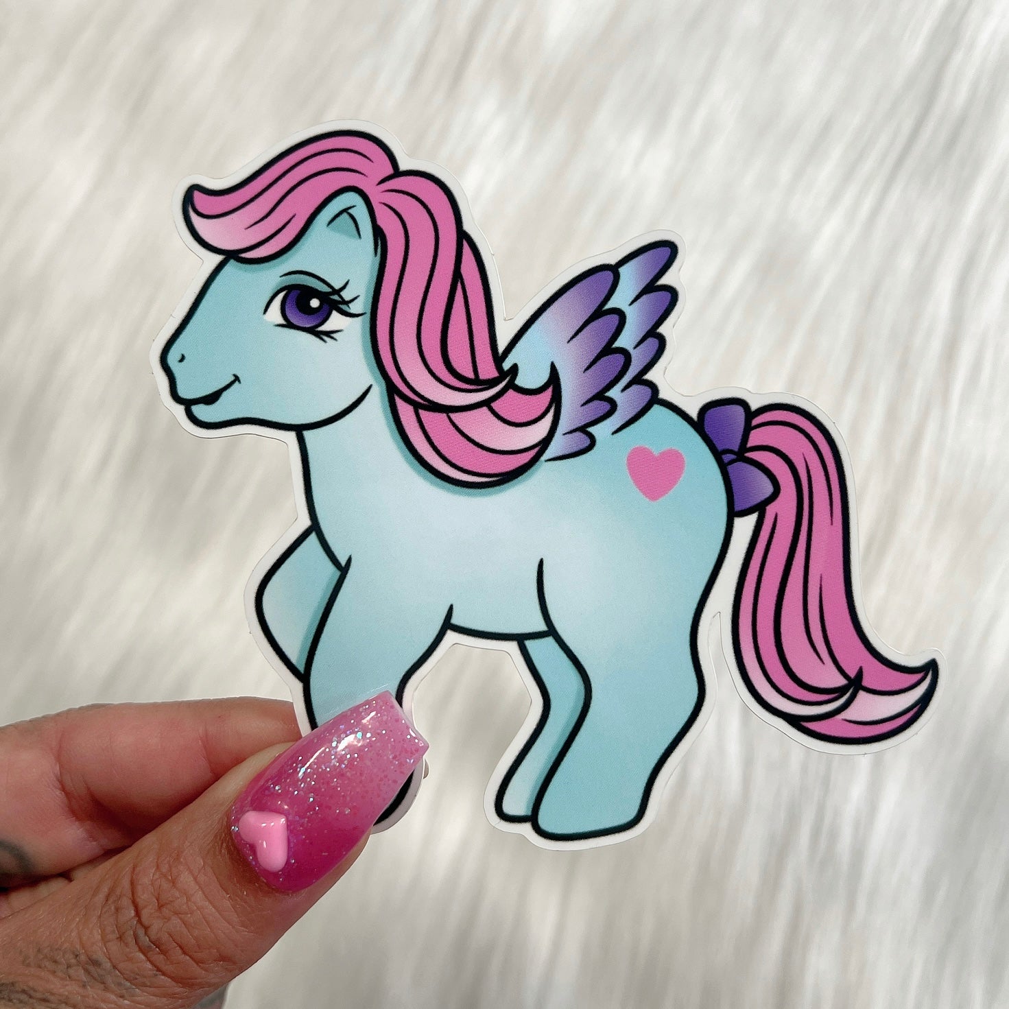 90's Retro Pony - Sticker
