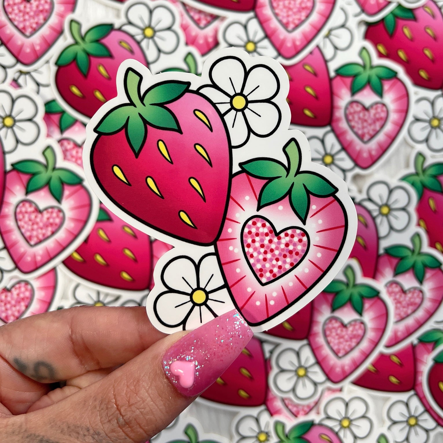 Strawberries - Sticker