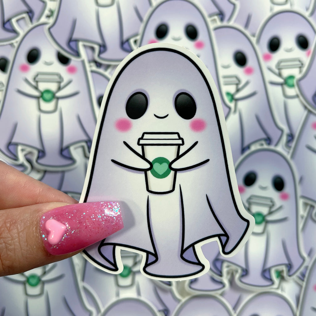 Coffee Ghost - Sticker
