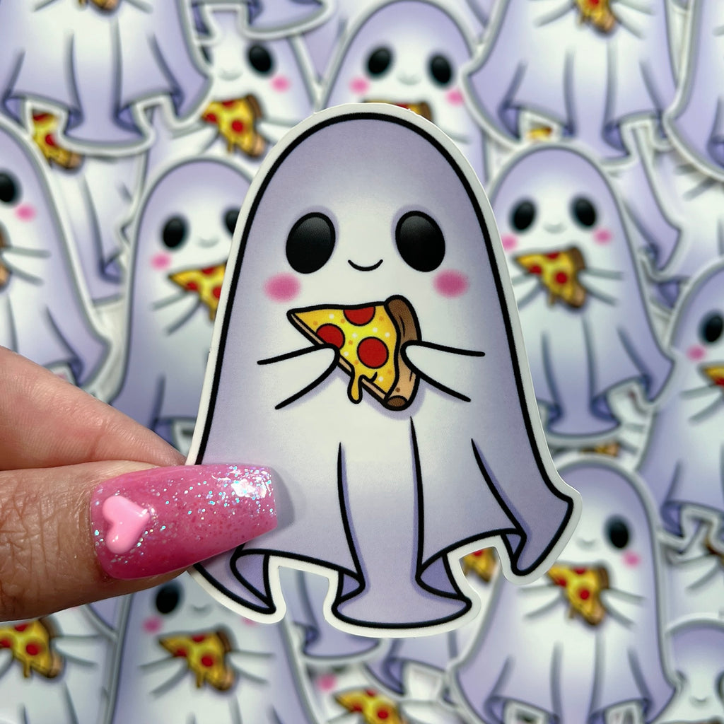 Pizza Ghost - Sticker
