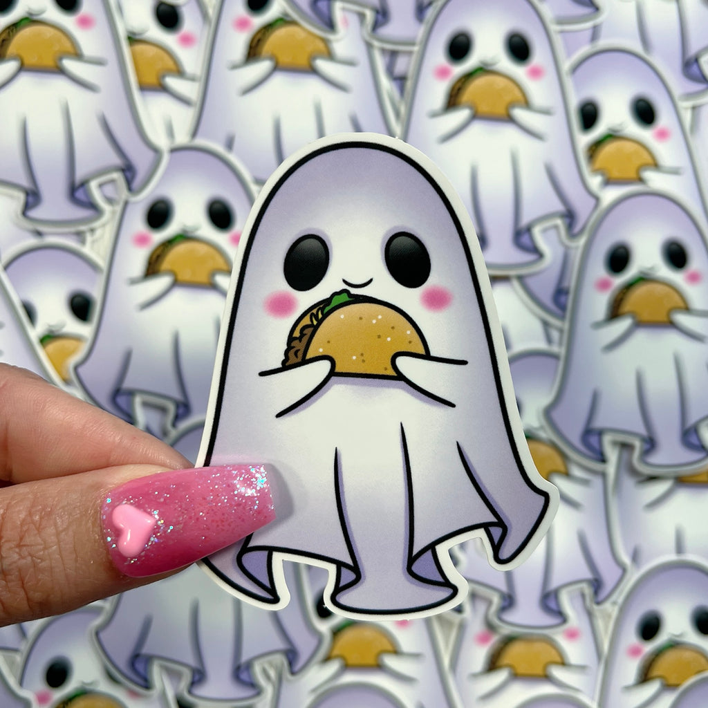 Taco Ghost - Sticker