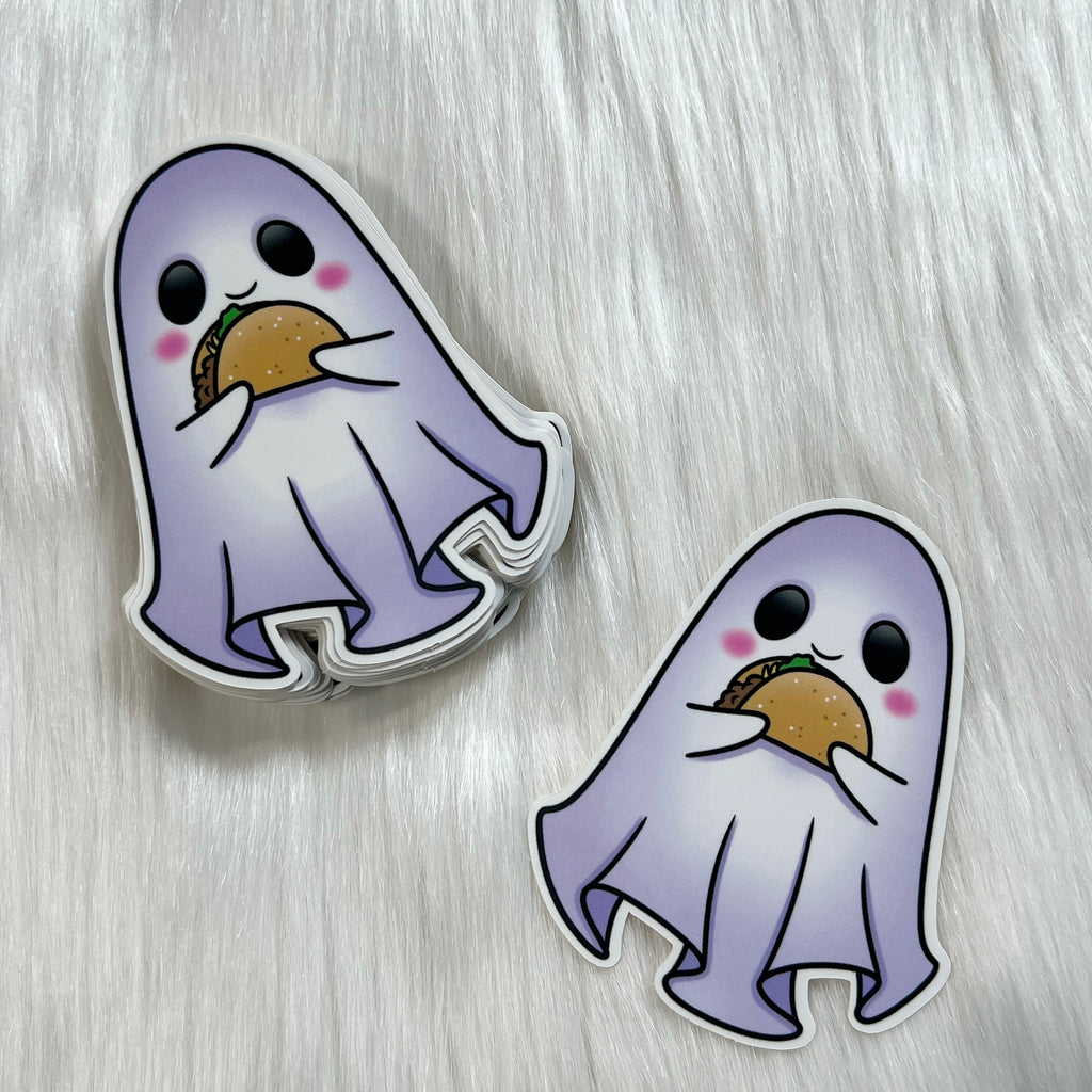 Taco Ghost - Sticker