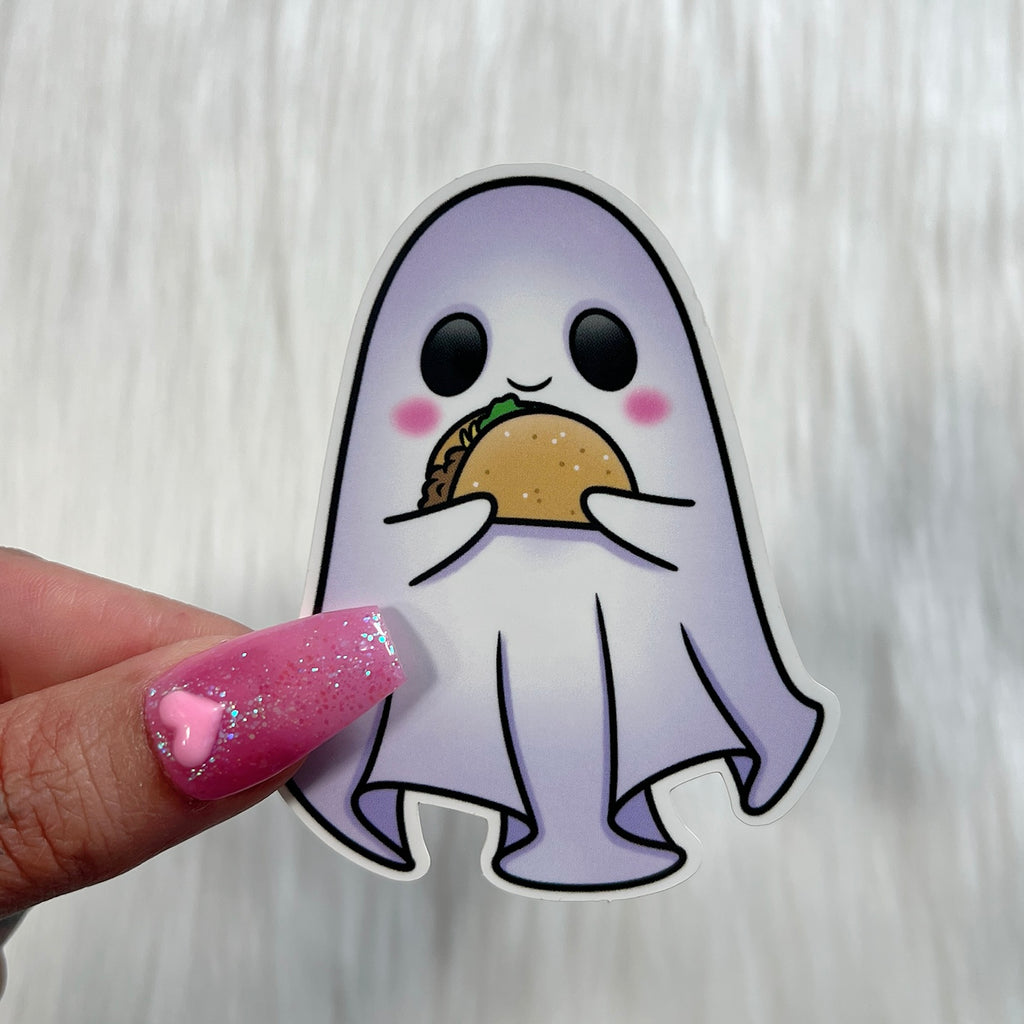 Taco Ghost - Sticker