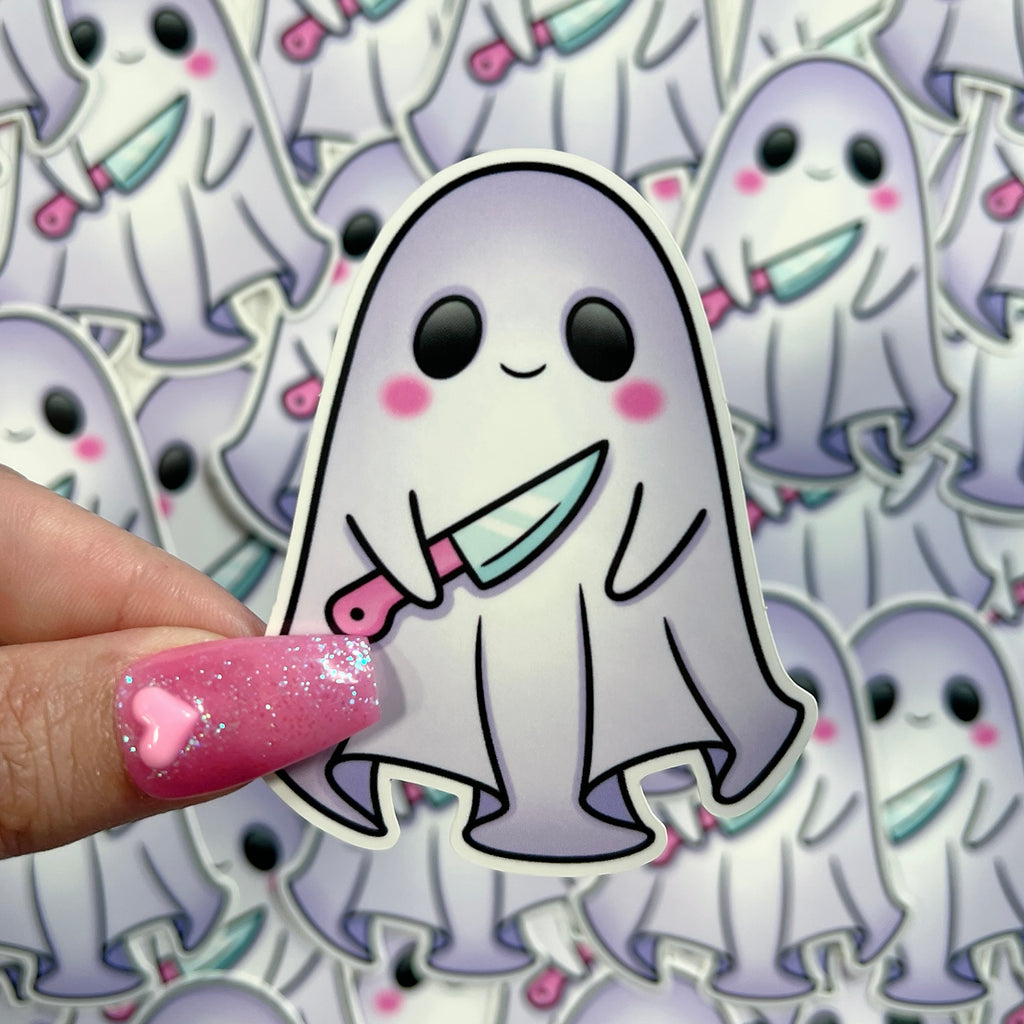 Slashy Ghost - Sticker