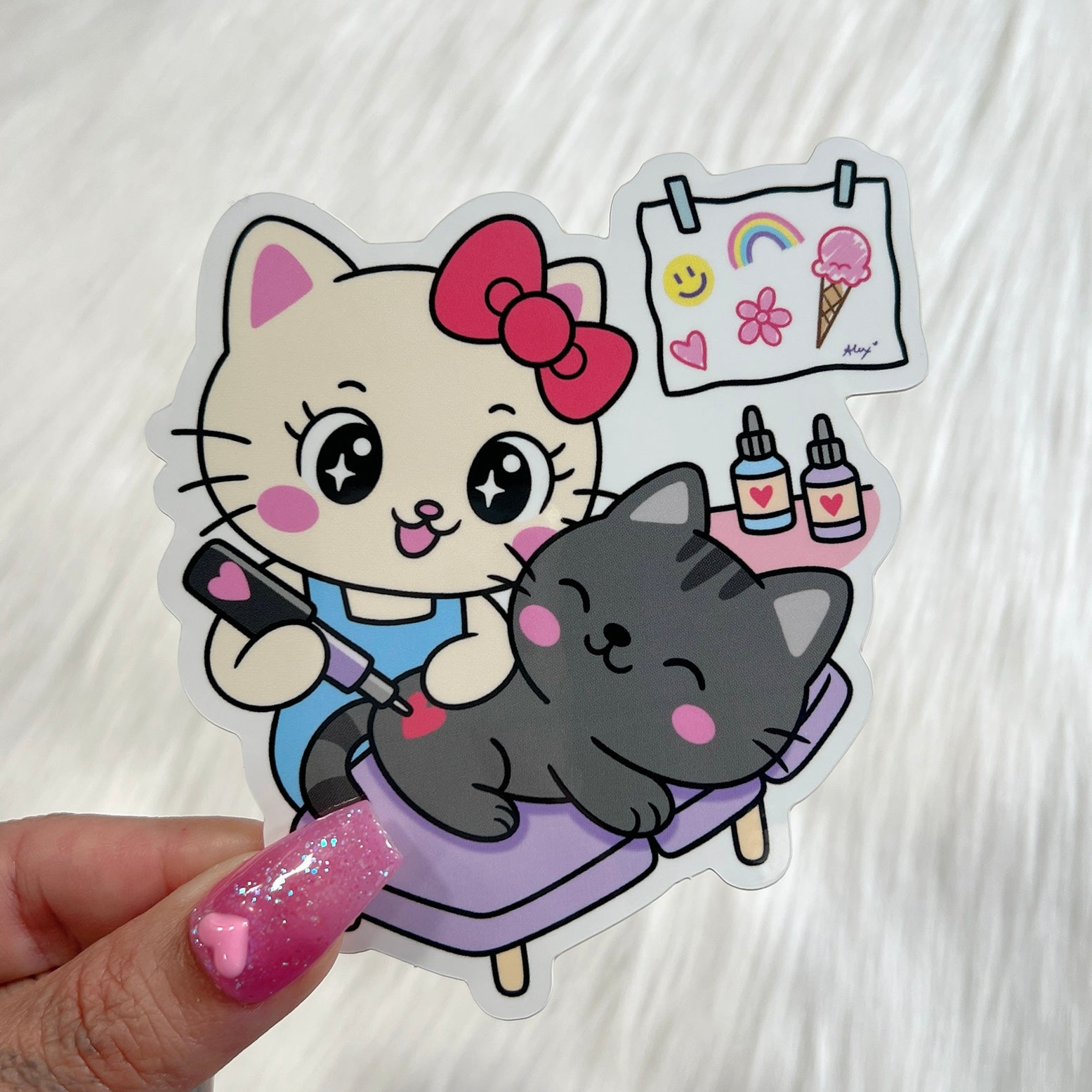 Stabby Tabby - Sticker