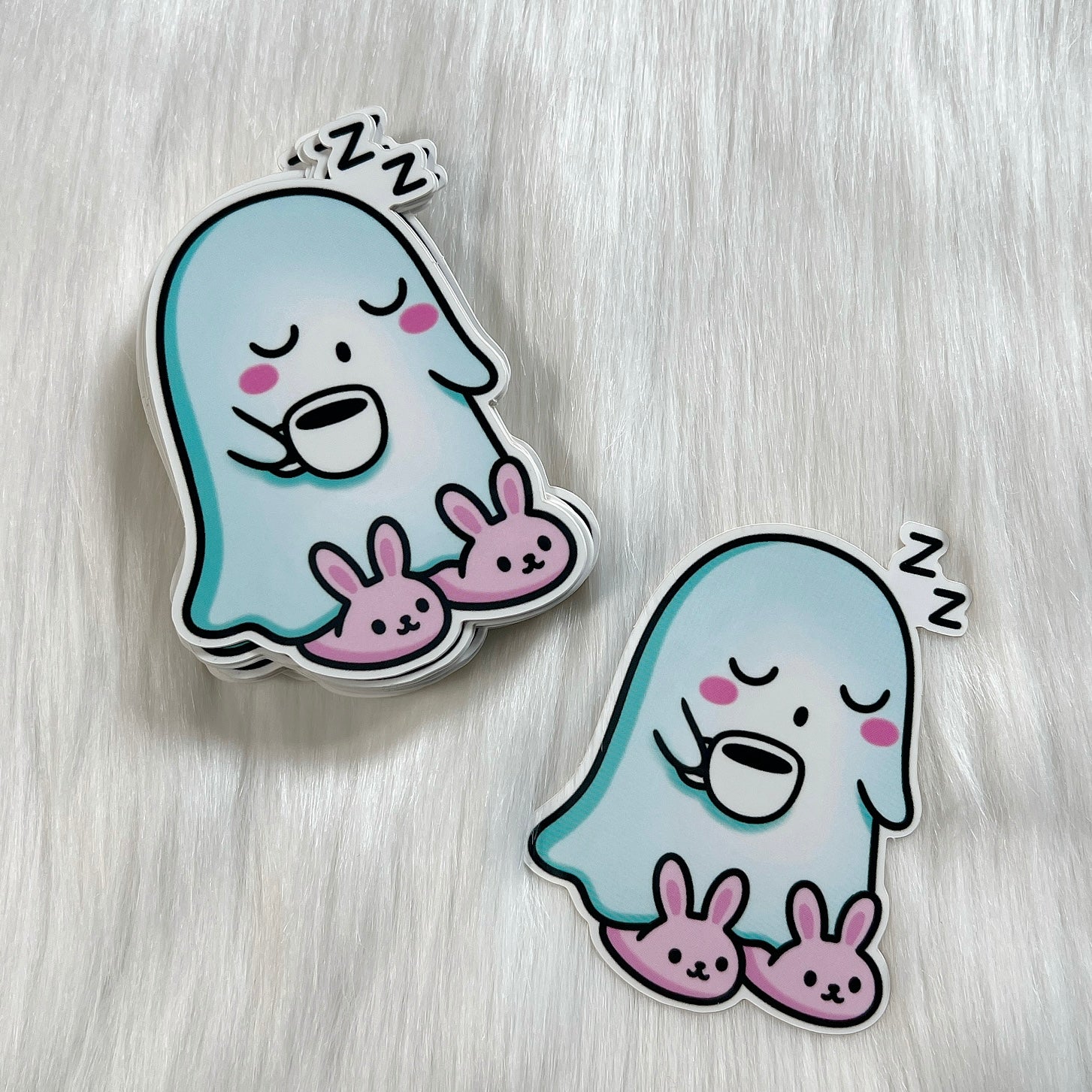 Sleepy Ghost - Sticker