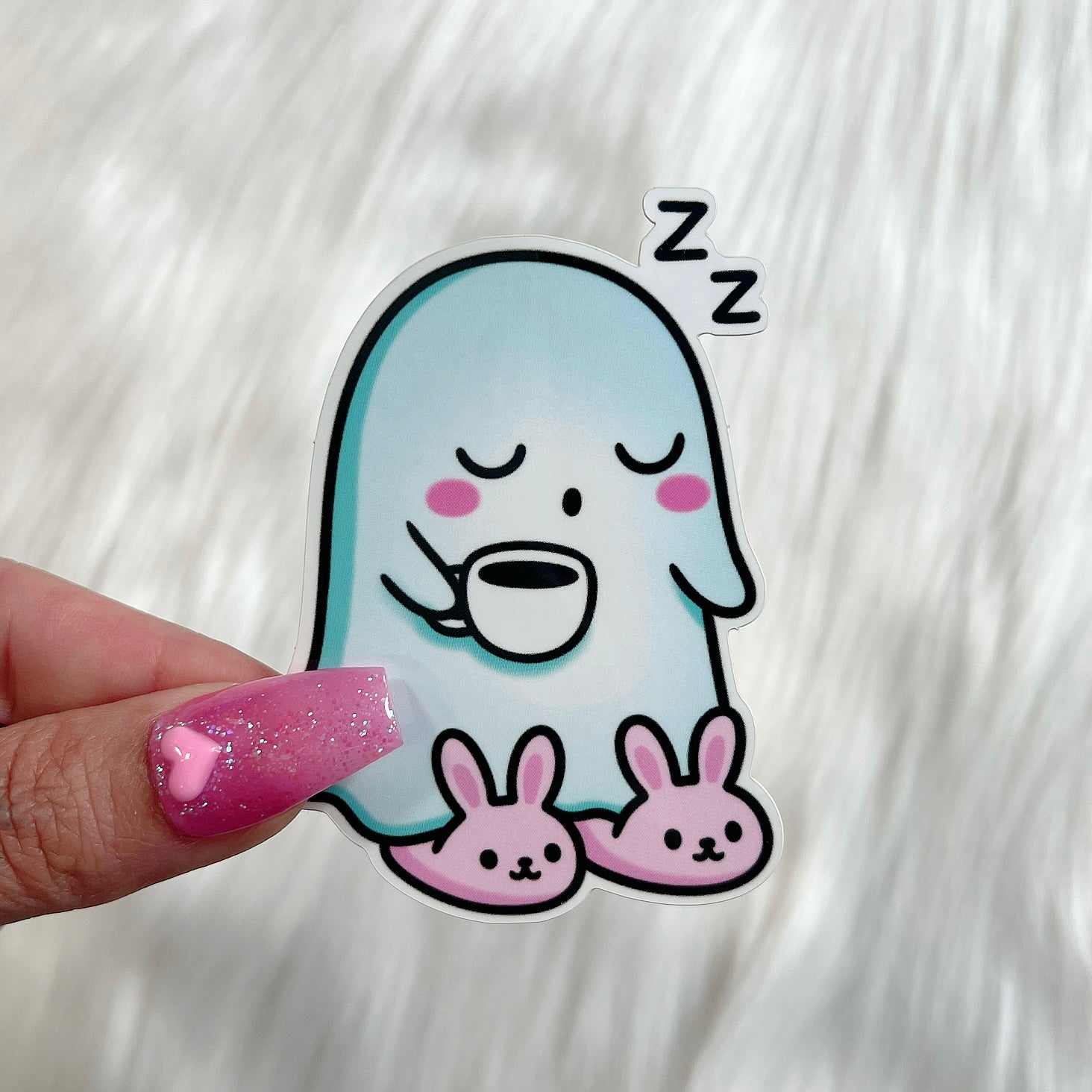 Sleepy Ghost - Sticker