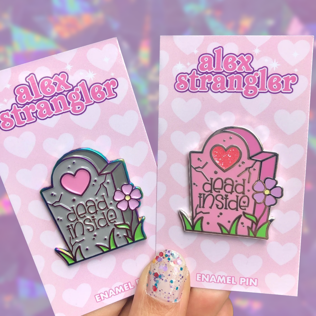 Dead Inside V2  - Enamel Pin