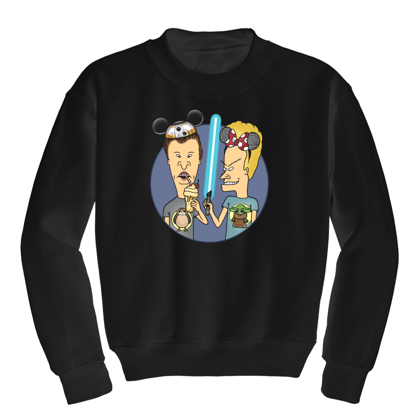 Rise of the Cornholio - Men's/Unisex Crewneck Sweatshirt