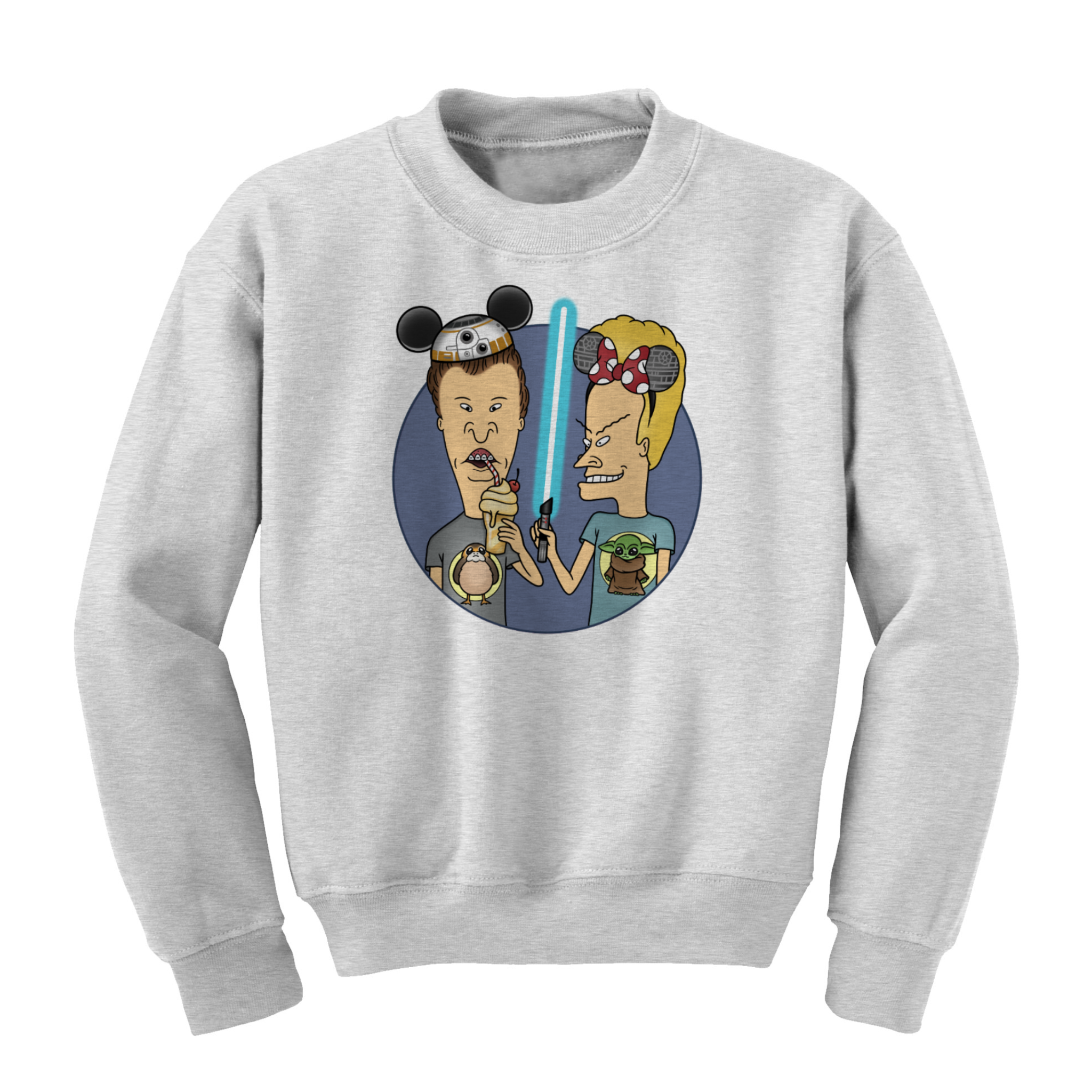 Rise of the Cornholio - Men's/Unisex Crewneck Sweatshirt